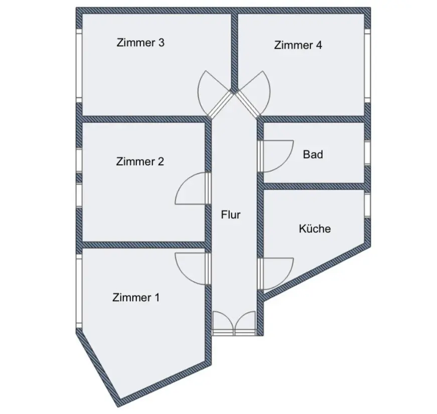 5 Zimmer Wohnung mit 85 m² in Hannover – Bild 5