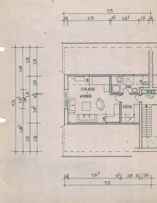 2 Zimmer Wohnung mit 35 m² in Ibbenbüren – Bild 5