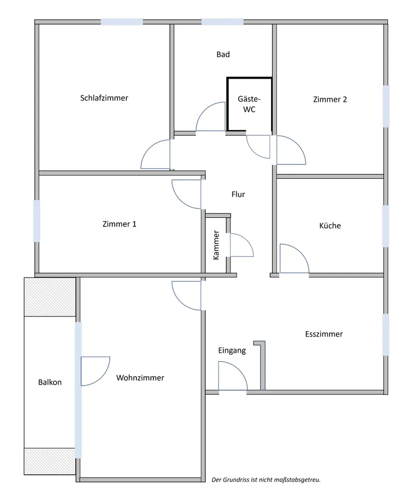 4 room apartment with 109 m² in Bielefeld – Photo 2