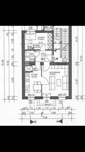 3 Zimmer Wohnung mit 48 m² in Aachen – Bild 12