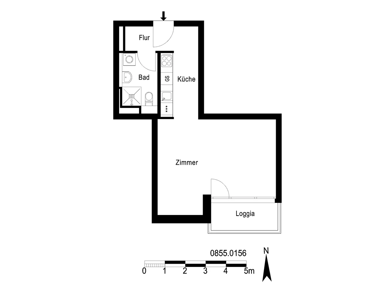 1 Zimmer Wohnung mit 41 m² in Berlin – Bild 9