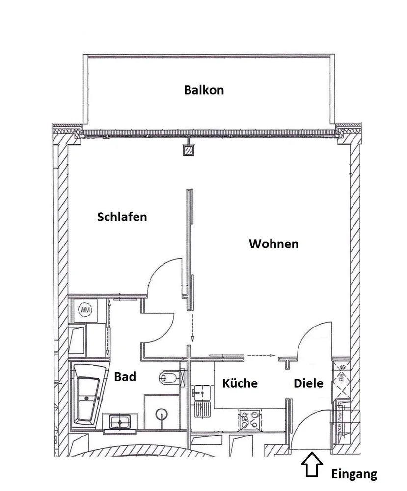 2 Zimmer Wohnung mit 59 m² in Berlin – Bild 10