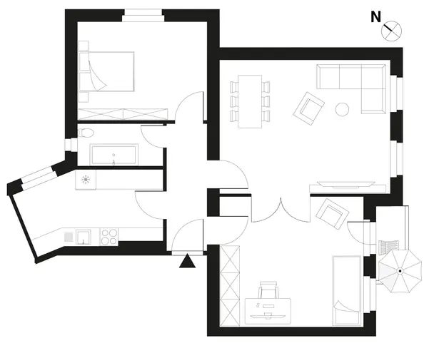 3 Zimmer Wohnung mit 78 m² in Berlin – Bild 12