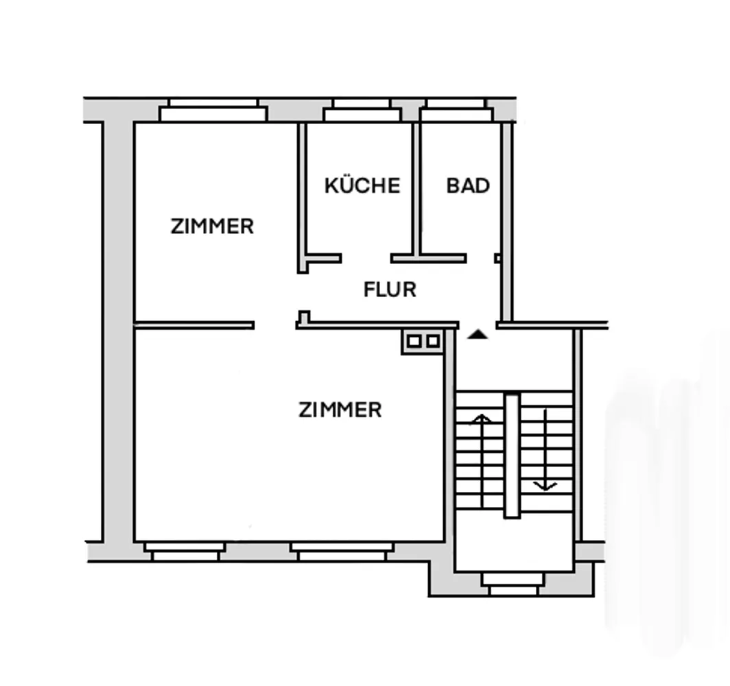 2 Zimmer Wohnung mit 38 m² in Stuttgart – Bild 6