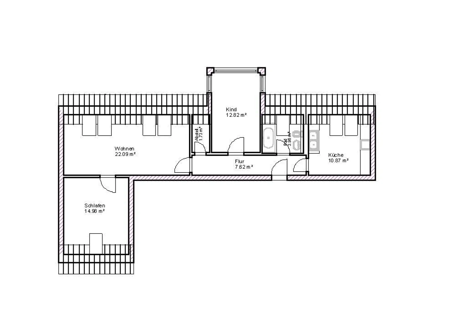 3 Zimmer Wohnung mit 74 m² in Magdeburg – Bild 7
