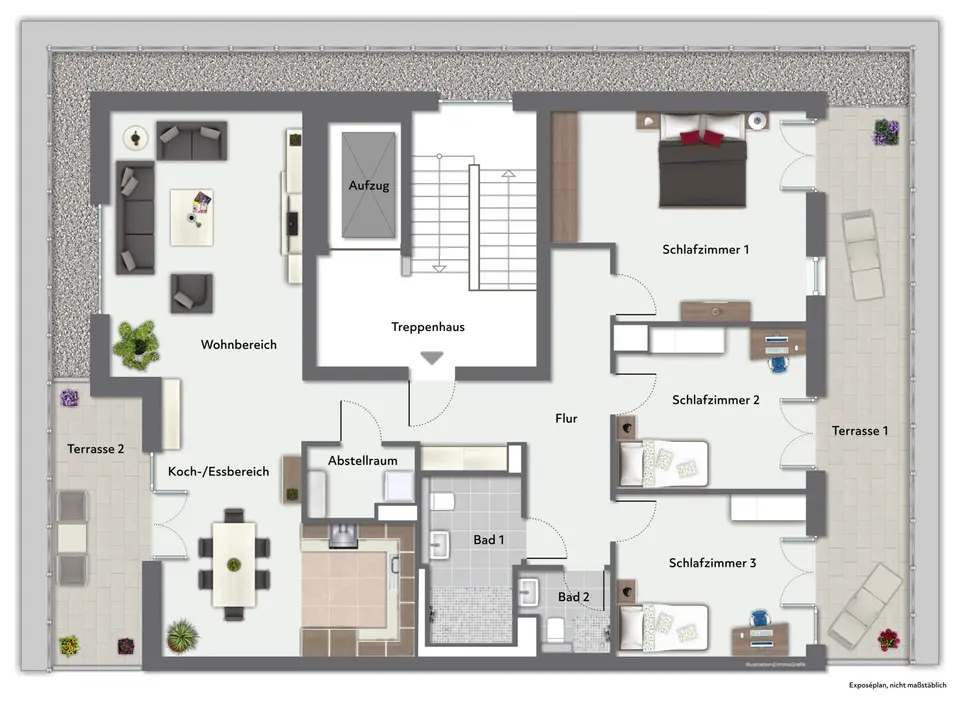 4 Zimmer Wohnung mit 147 m² in Marl – Bild 8
