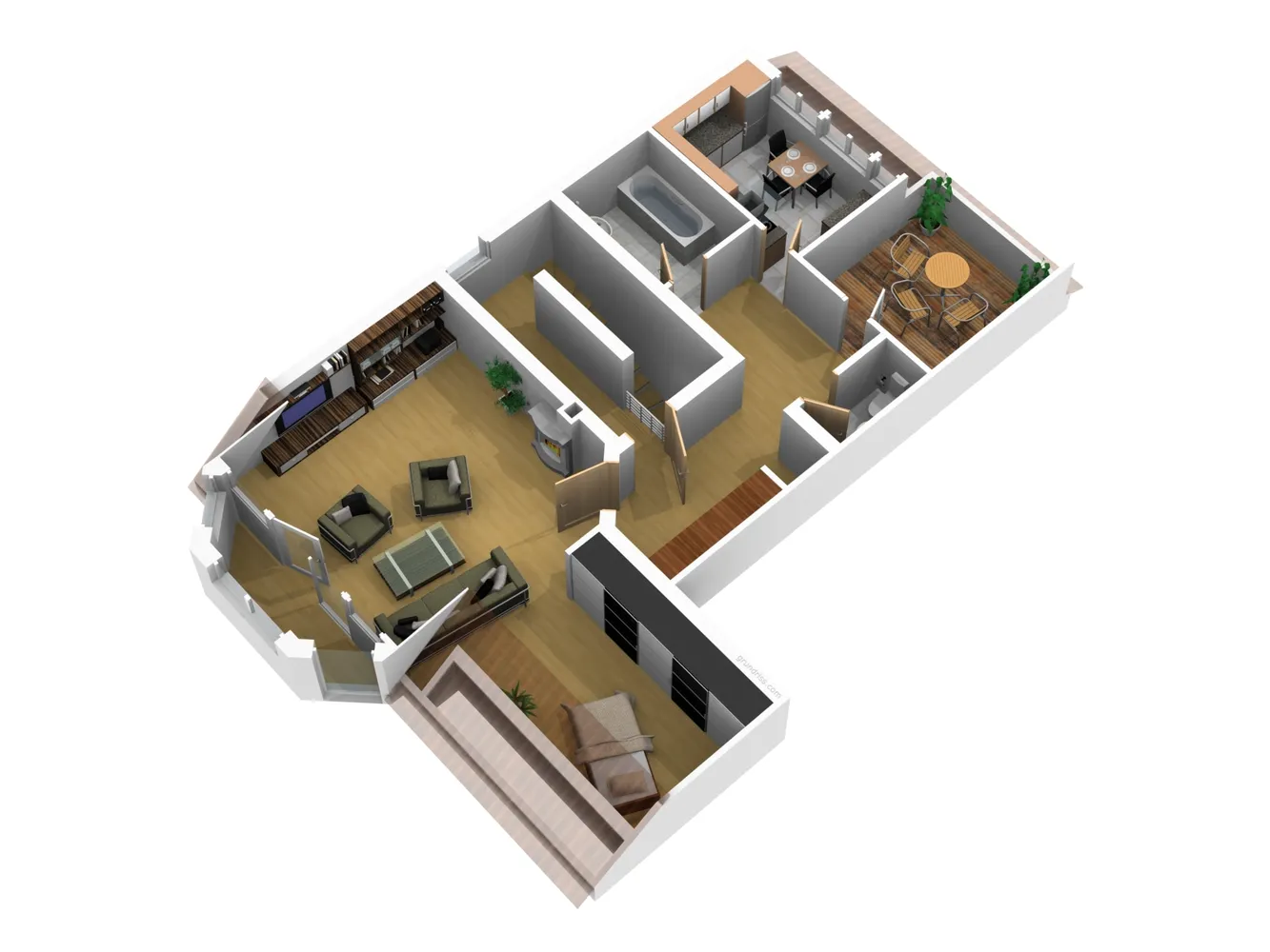 1 Zimmer Wohnung mit 60 m² in Solingen – Bild 6