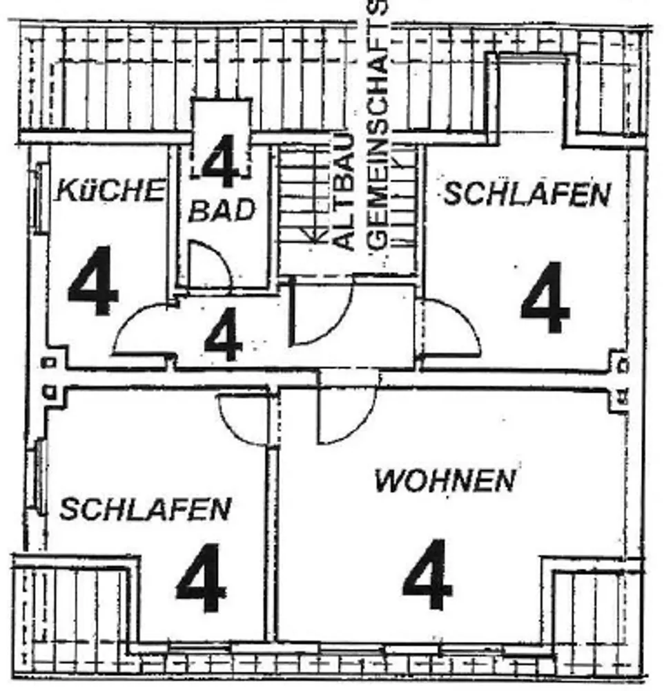 3 Zimmer Wohnung mit 64 m² in Wiesbaden – Bild 2