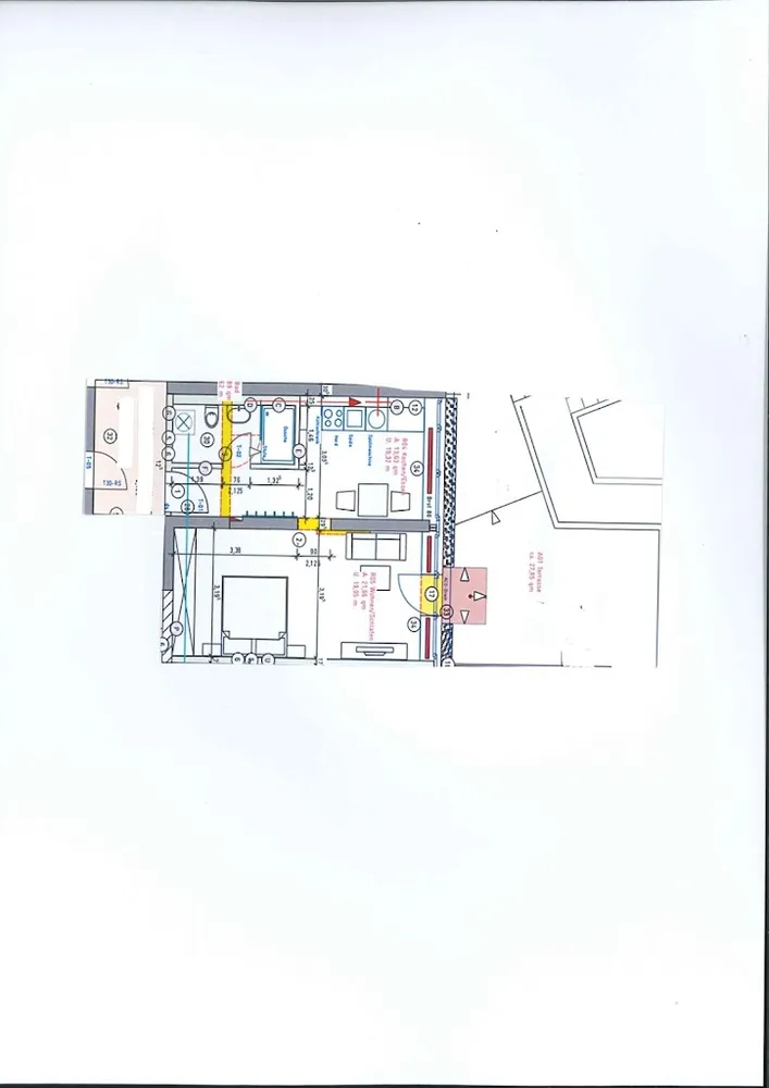 1 Zimmer Wohnung mit 60 m² in Hilden – Bild 1