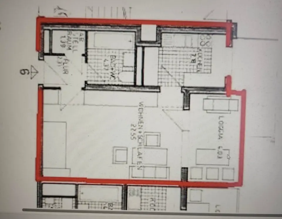 Studio mit 42 m² in Lahr/Schwarzwald – Bild 4