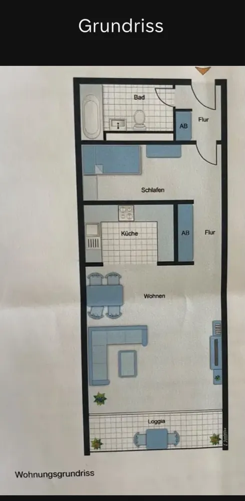 2 Zimmer Wohnung mit 54 m² in Mainz – Bild 3