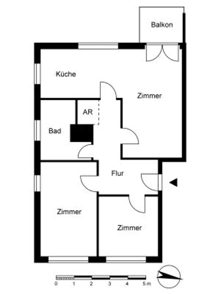 3 room apartment with 81 m² in Hamburg – Photo 2