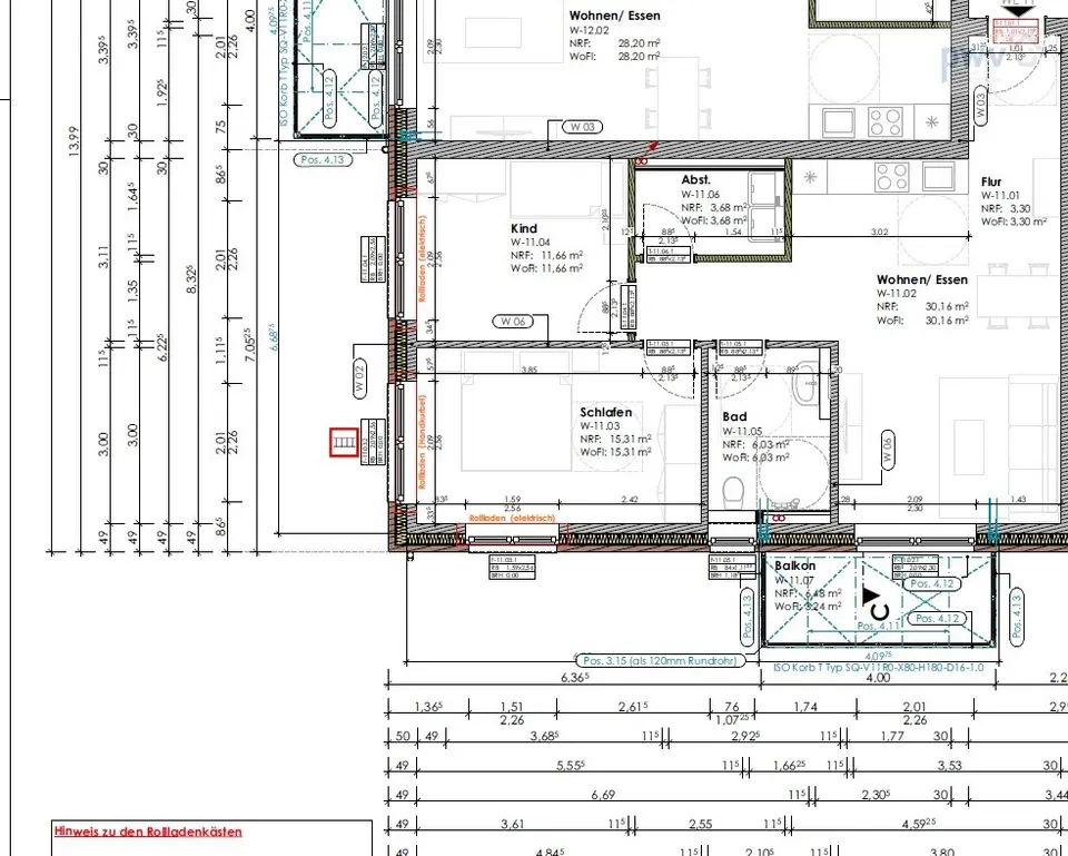 3 Zimmer Wohnung mit 73 m² in Aurich – Bild 9