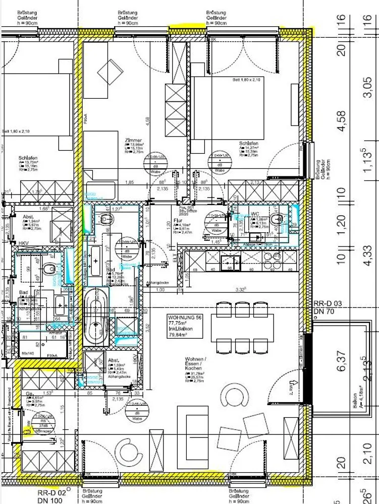 2 Zimmer Wohnung mit 80 m² in Potsdam – Bild 10