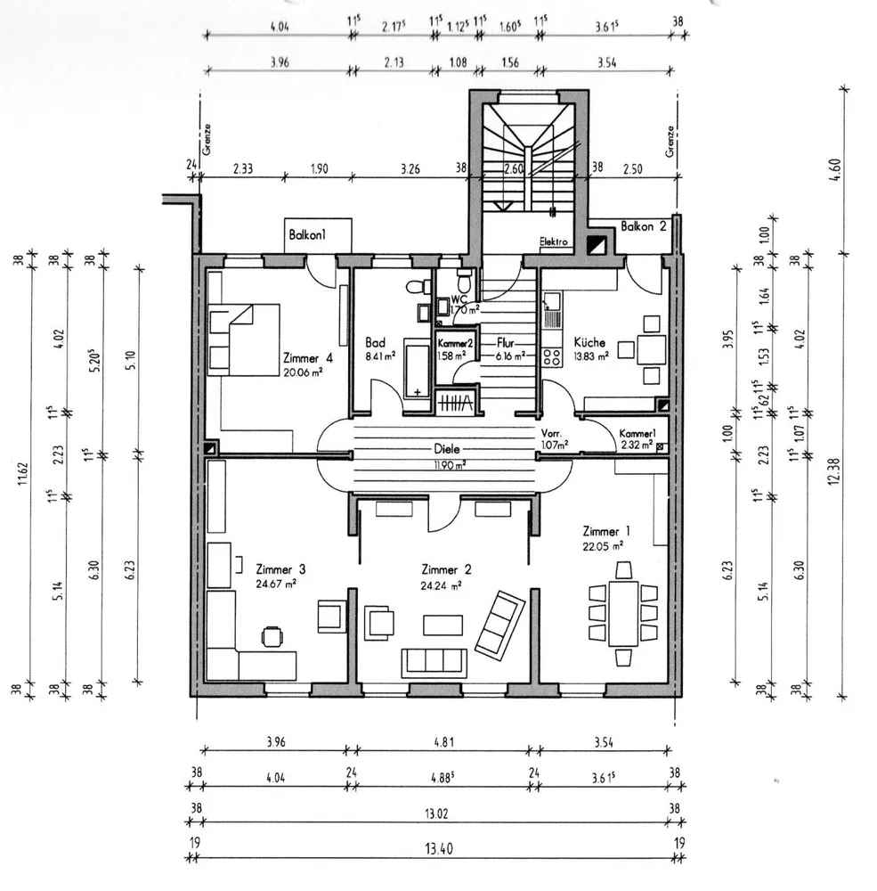 4 Zimmer Wohnung mit 138 m² in Ludwigshafen am Rhein – Bild 6