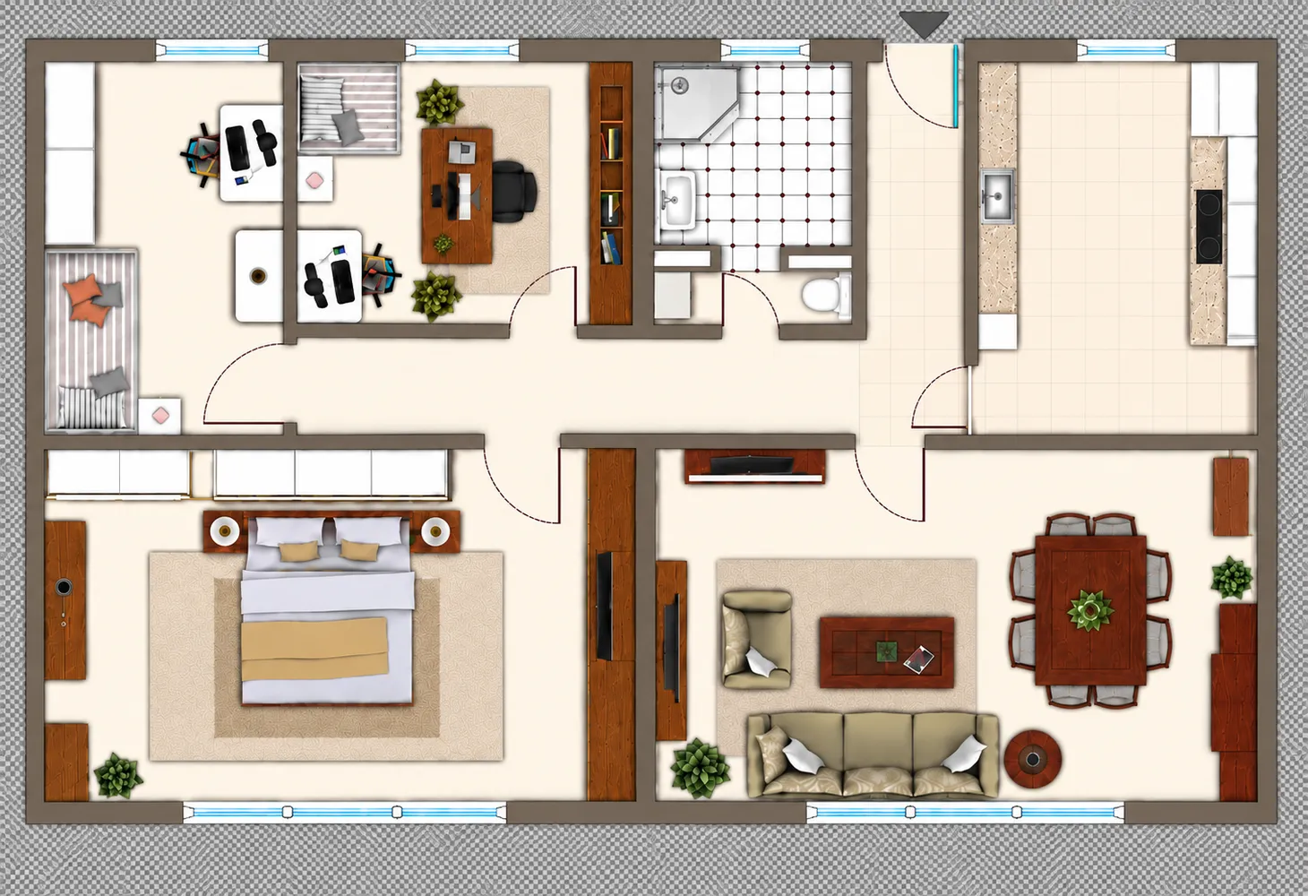 4 Zimmer Wohnung mit 100 m² in Mainz – Bild 1