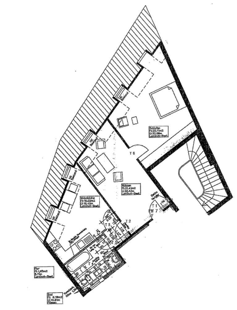 2 room apartment with 70 m² in Augsburg – Photo 8