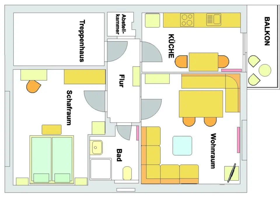 3 Zimmer Wohnung mit 60 m² in Düsseldorf – Bild 10