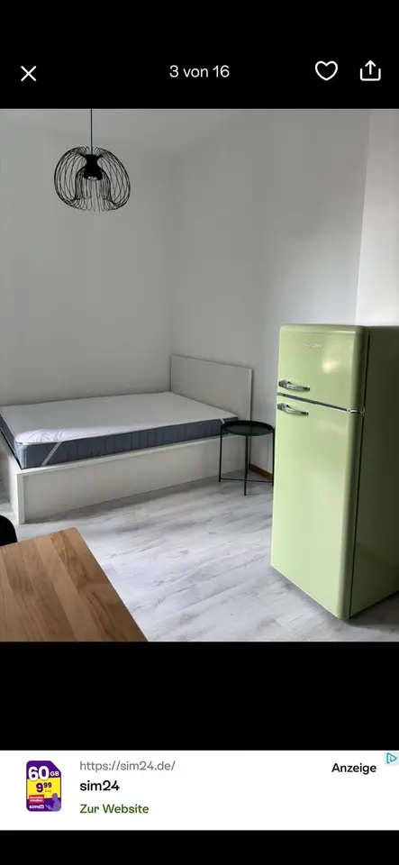 Studio with 30 m² in Cologne – Photo 2