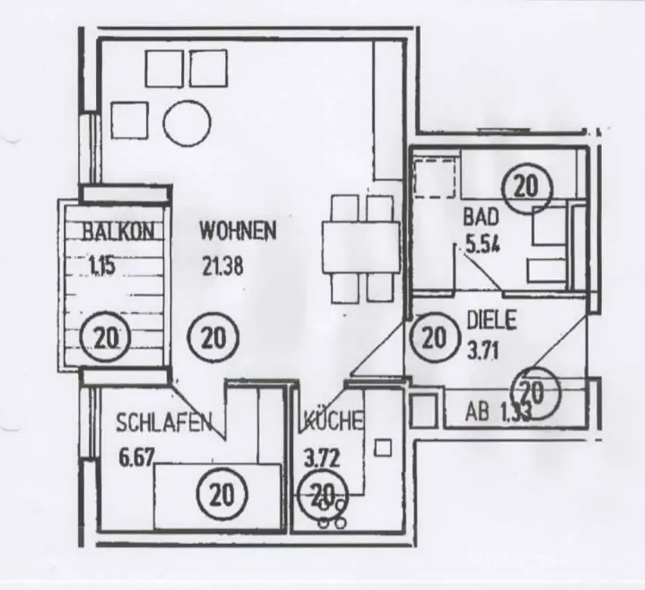 2 Zimmer Wohnung mit 24 m² in München – Bild 10