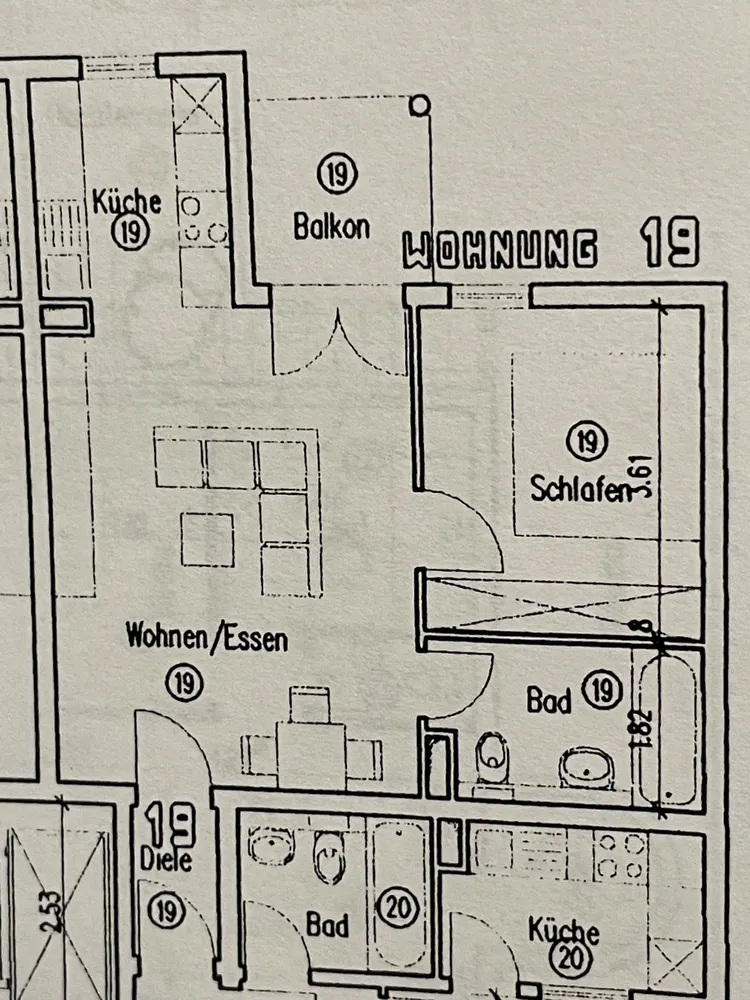2 Zimmer Wohnung mit 48 m² in Mannheim – Bild 6