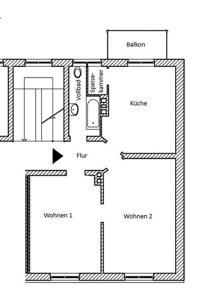 2 Zimmer Wohnung mit 64 m² in Lübeck – Bild 4