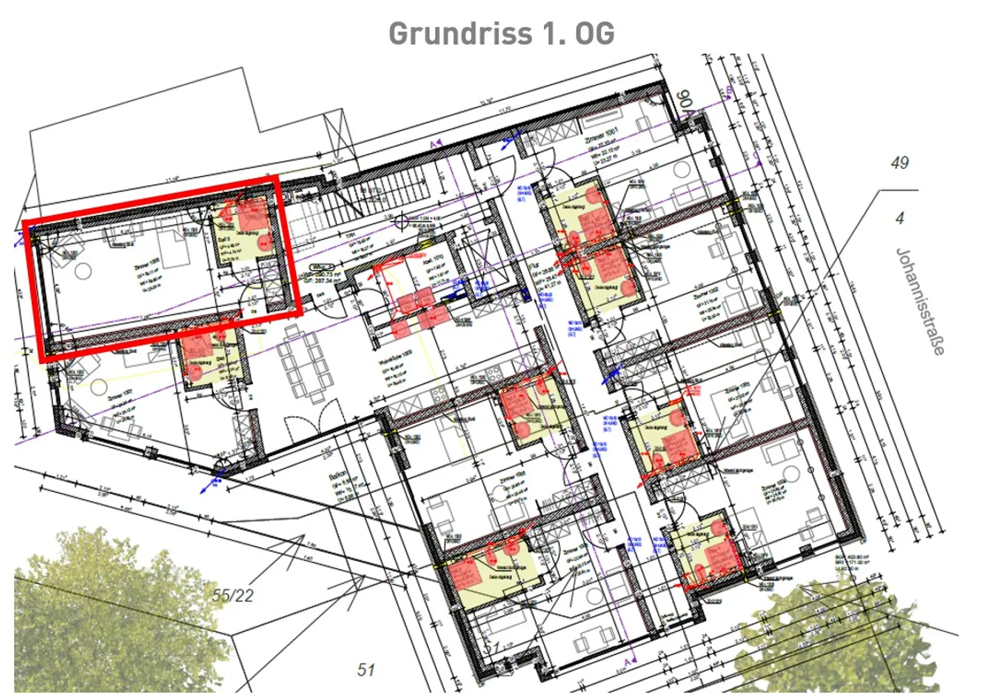 1 Zimmer Wohnung mit 45 m² in Osnabrück – Bild 2