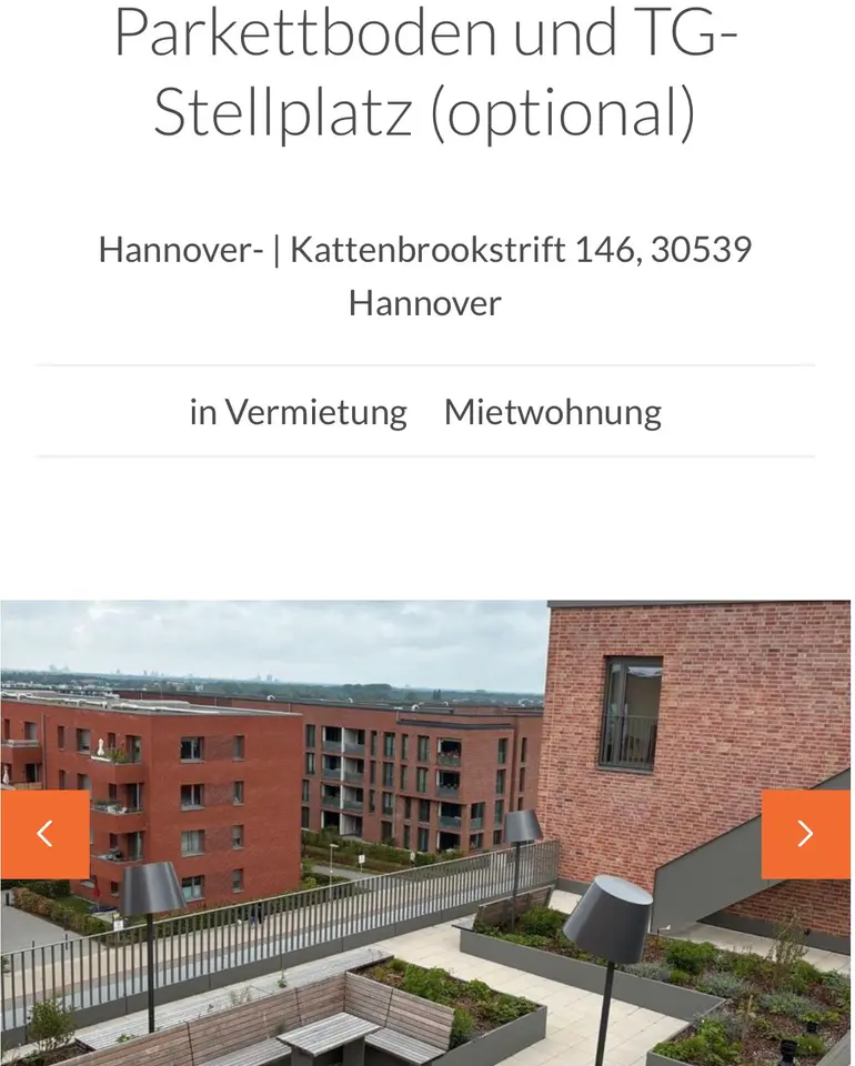 2 Zimmer Wohnung mit 64 m² in Hannover – Bild 2