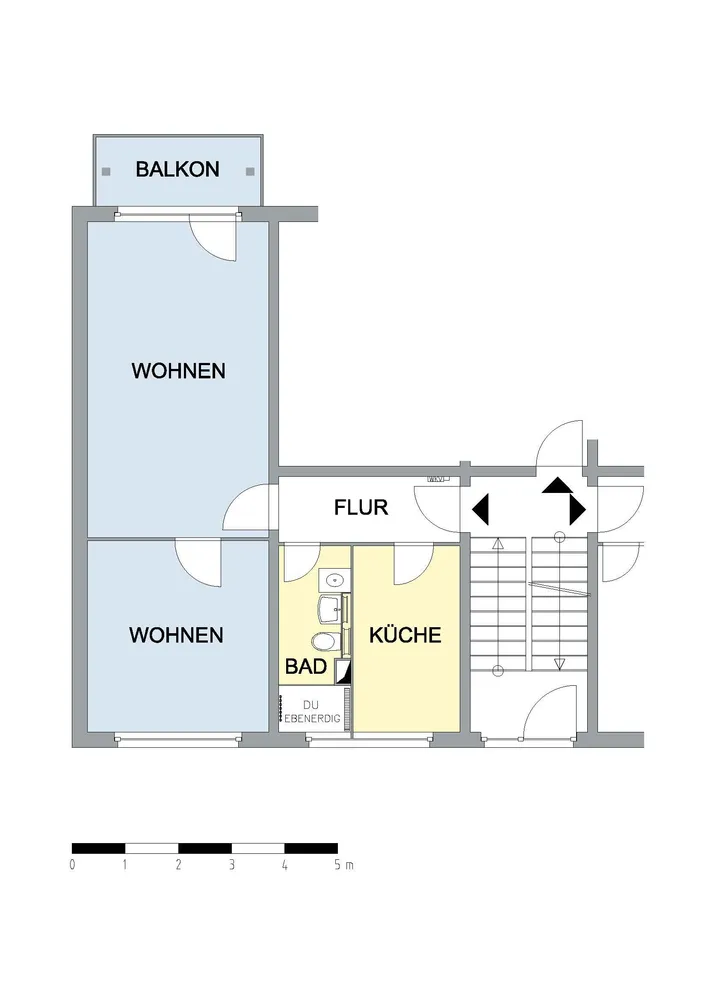 2 Zimmer Wohnung mit 50 m² in Neubrandenburg – Bild 6