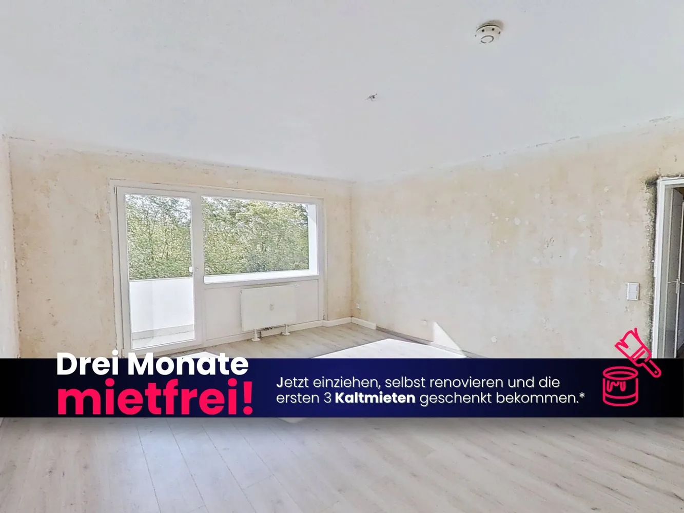 4 Zimmer Wohnung mit 101 m² in Münster – Bild 1