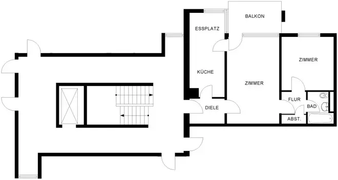 2 Zimmer Wohnung mit 60 m² in Bochum – Bild 3