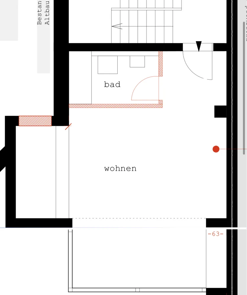 1 Zimmer Wohnung mit 40 m² in München – Bild 3