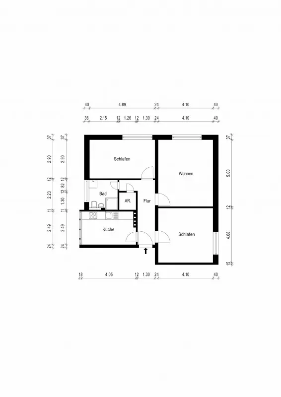 3 room apartment with 73 m² in Magdeburg – Photo 4