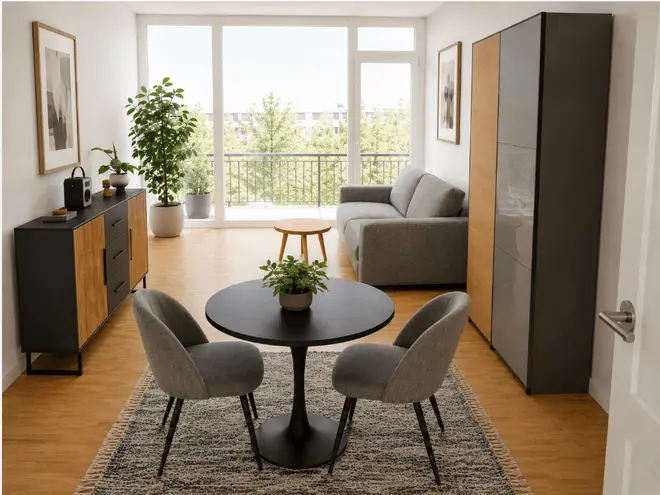 1 Zimmer Wohnung mit 34 m² in Augsburg – Bild 2