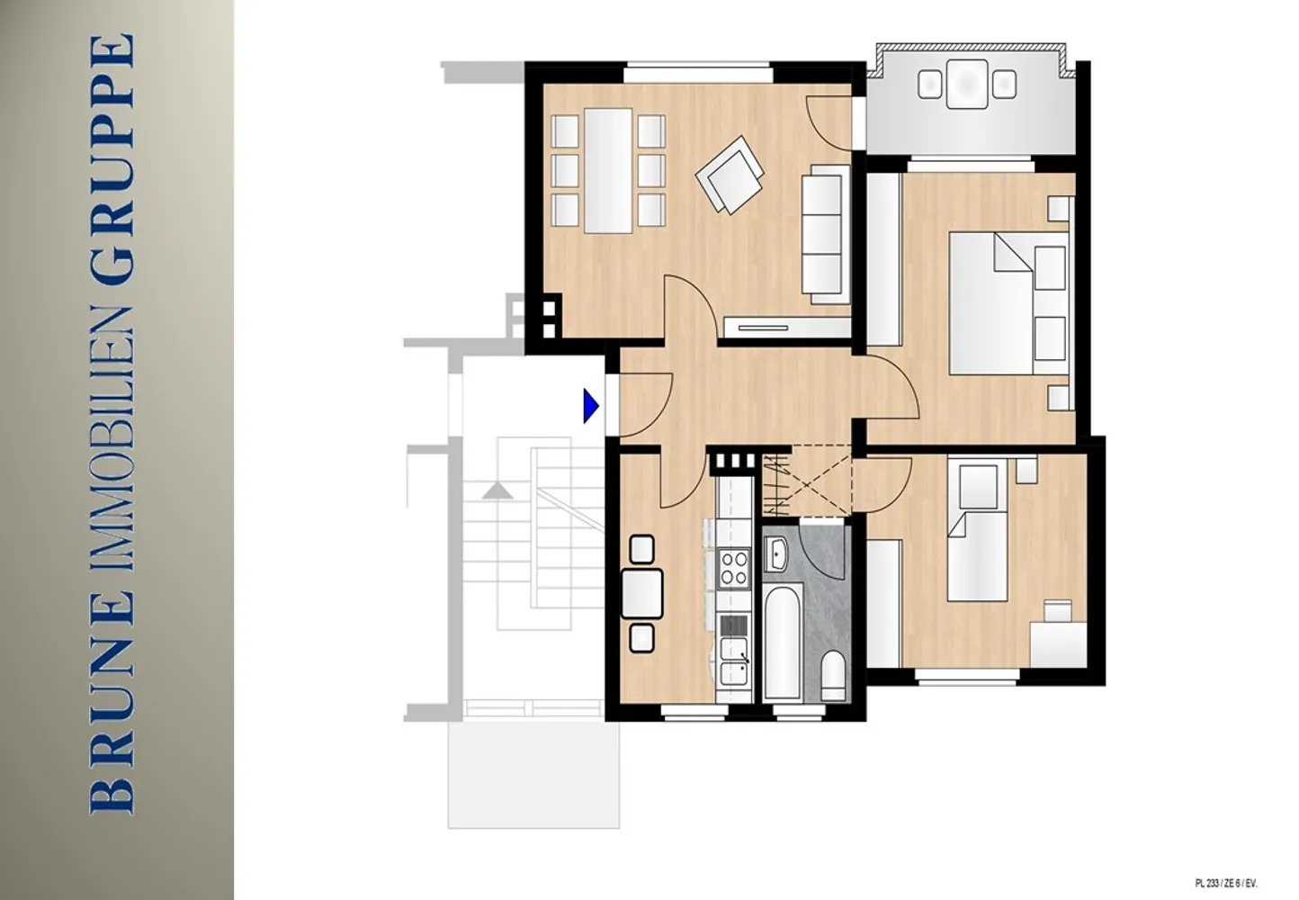 3 Zimmer Wohnung mit 63 m² in Duisburg – Bild 5