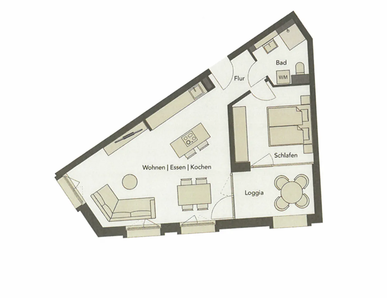 2 Zimmer Wohnung mit 58 m² in Ulm – Bild 9