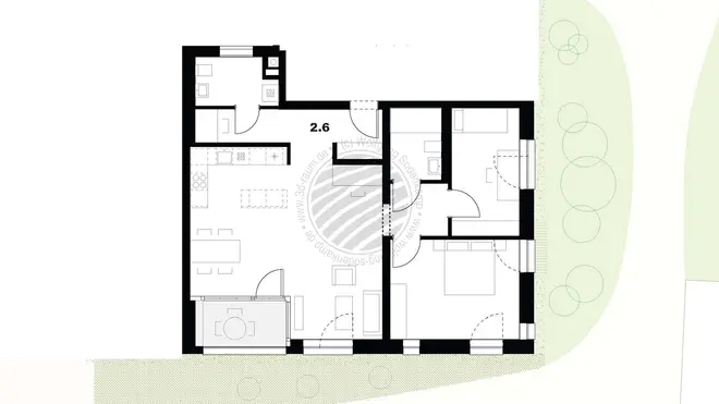 4 room apartment with 95 m² in Freiburg im Breisgau – Photo 3