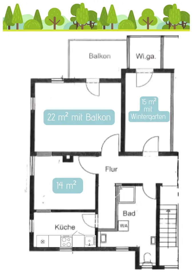 WG-Zimmer mit 14 m² in Schwäbisch Gmünd – Bild 5
