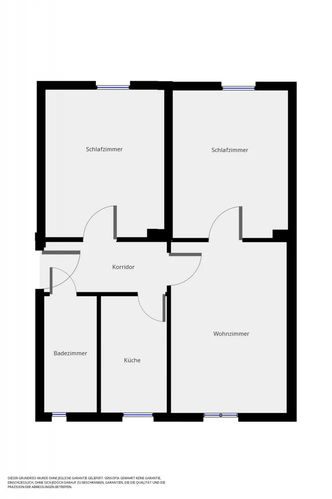 3 Zimmer Wohnung mit 57 m² in Halle (Saale) – Bild 2