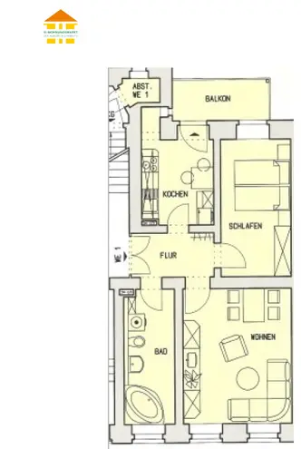 2 Zimmer Wohnung mit 55 m² in Chemnitz – Bild 5