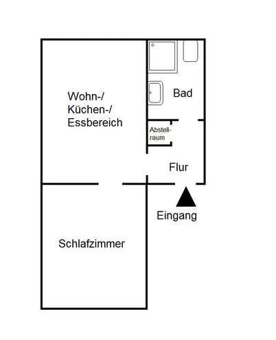 2 Zimmer Wohnung mit 38 m² in Bochum – Bild 3