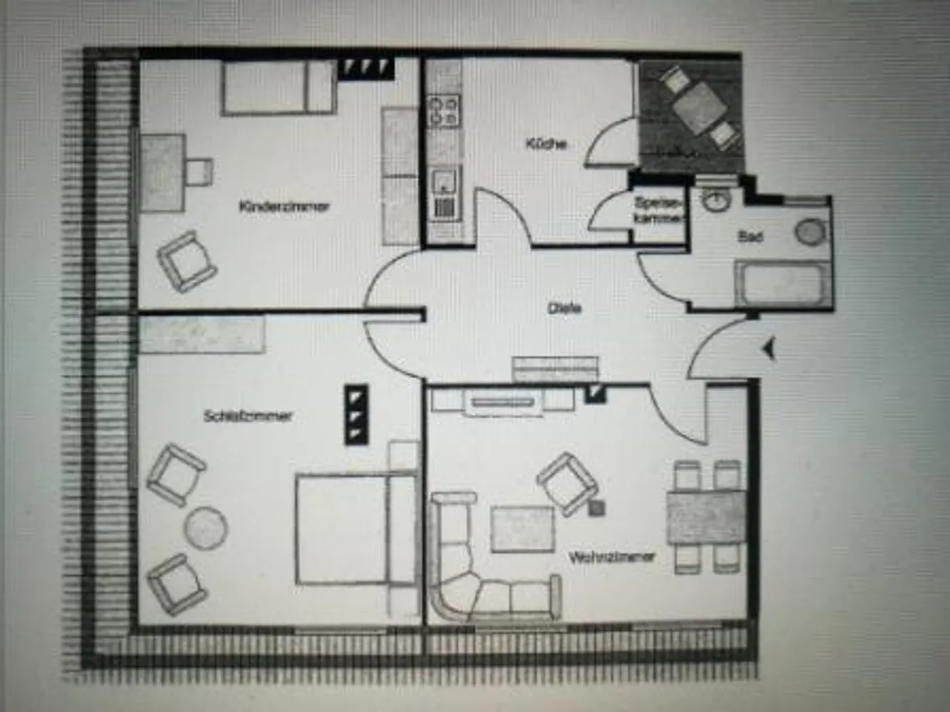 4 Zimmer Wohnung mit 85 m² in Bochum – Bild 1