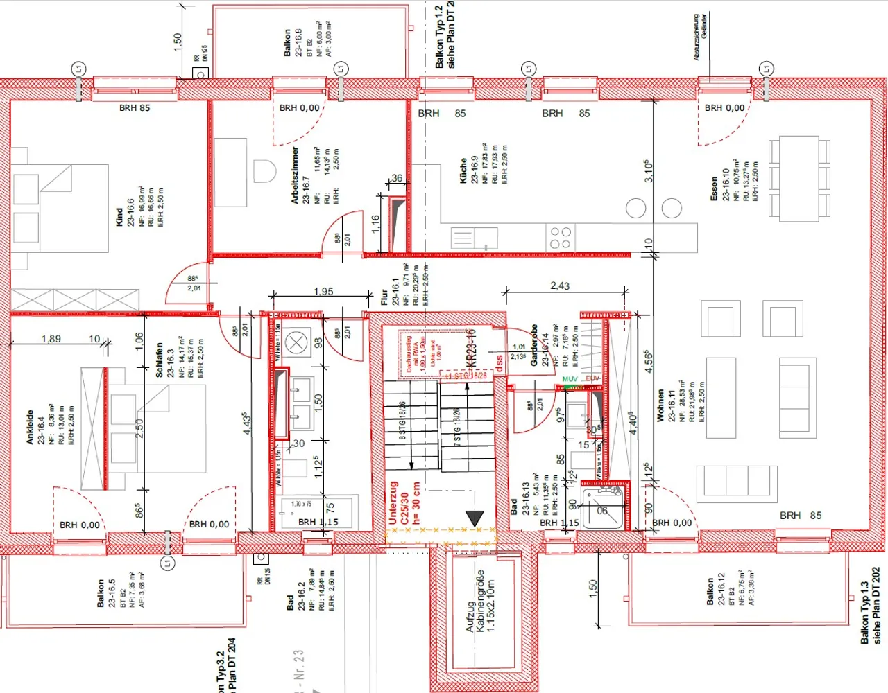 4 Zimmer Wohnung mit 145 m² in München – Bild 10