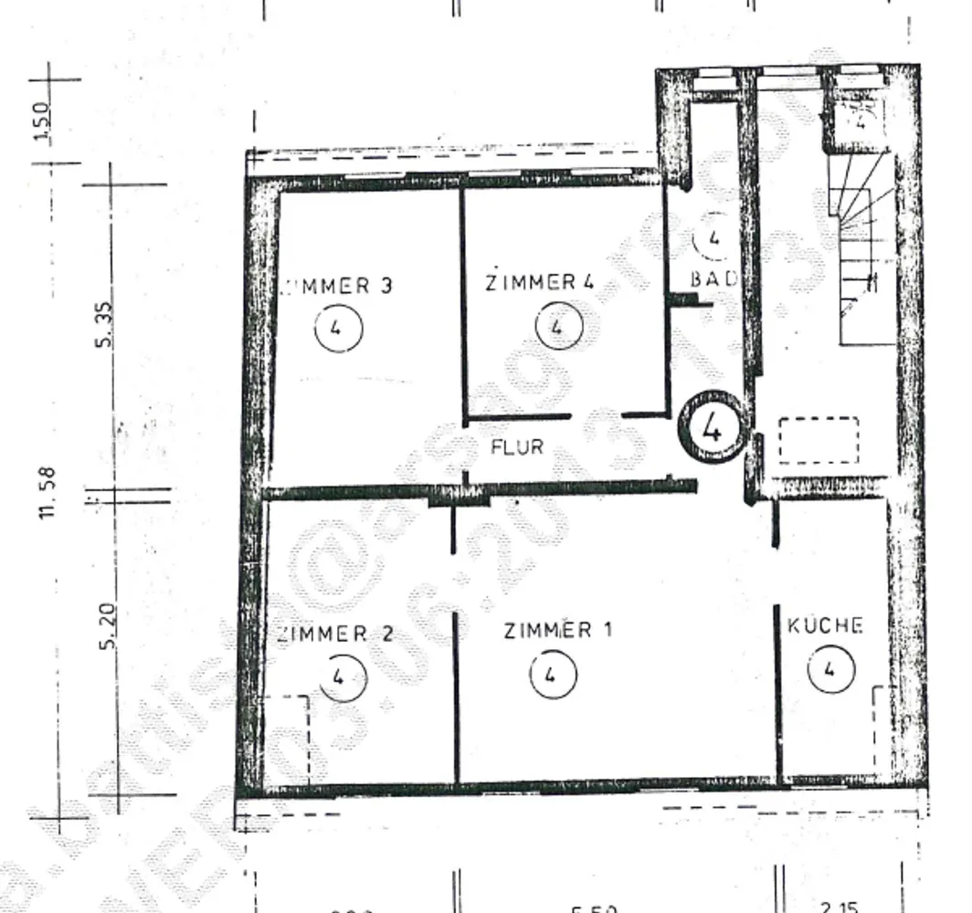 5 Zimmer Wohnung mit 101 m² in Wuppertal – Bild 1
