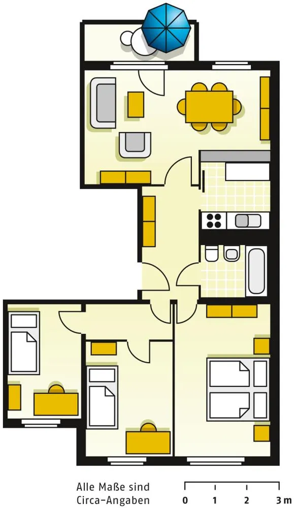 4 Zimmer Wohnung mit 72 m² in Cottbus – Bild 9
