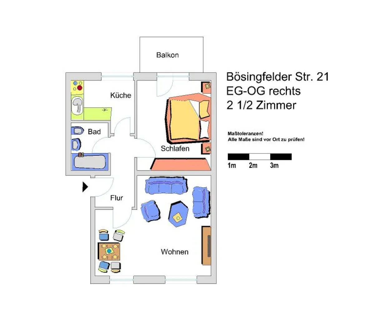 3 Zimmer Wohnung mit 53 m² in Gelsenkirchen – Bild 8