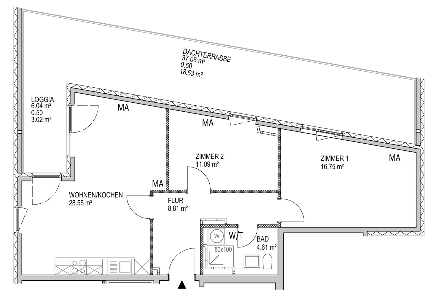 3 Zimmer Wohnung mit 84 m² in Mainz – Bild 10