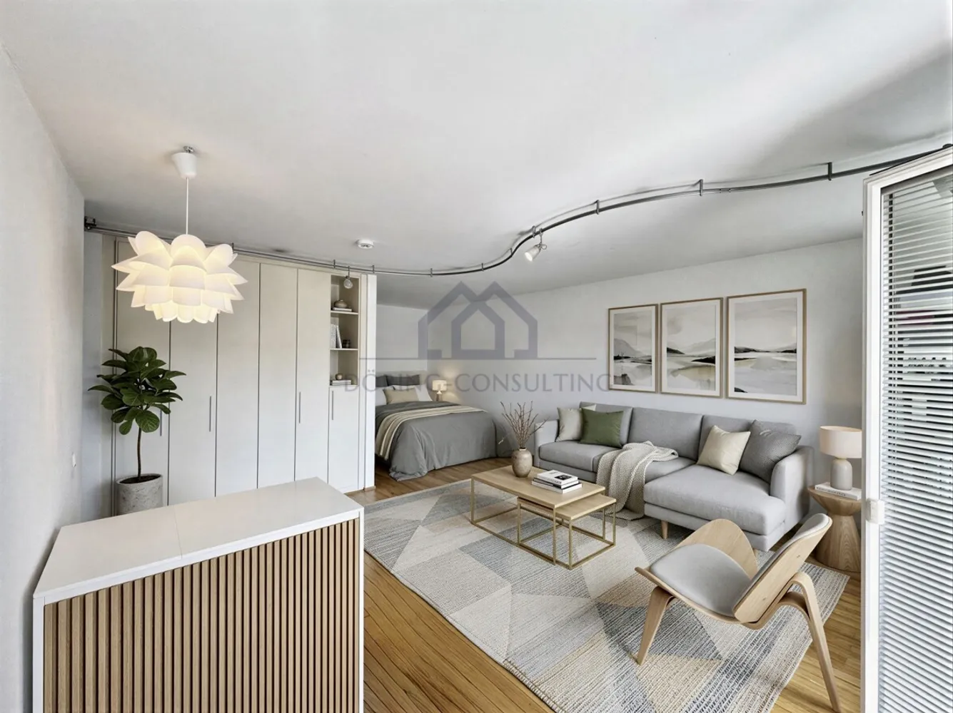 1 Zimmer Wohnung mit 36 m² in Frankfurt am Main – Bild 2