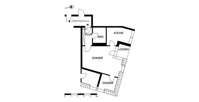 2 Zimmer Wohnung mit 48 m² in Bremen – Bild 4