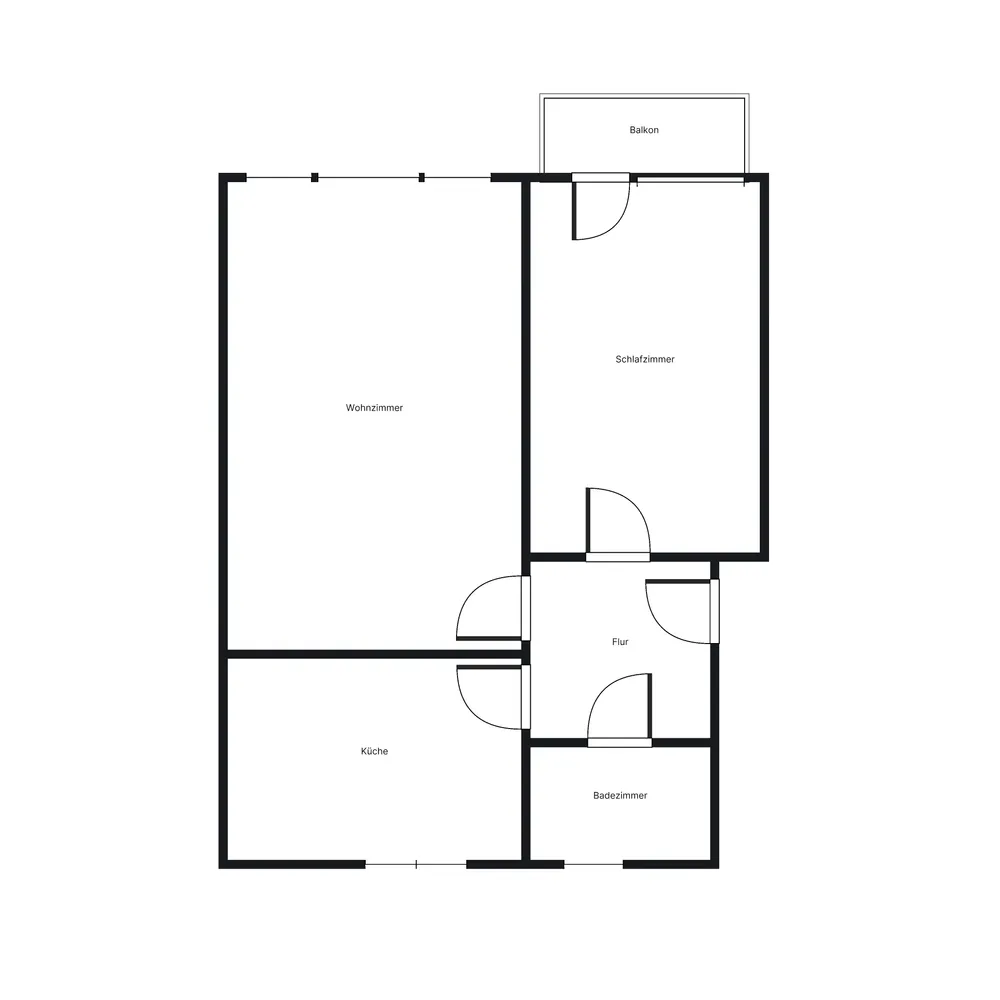 2 room apartment with 45 m² in Frankfurt am Main – Photo 11